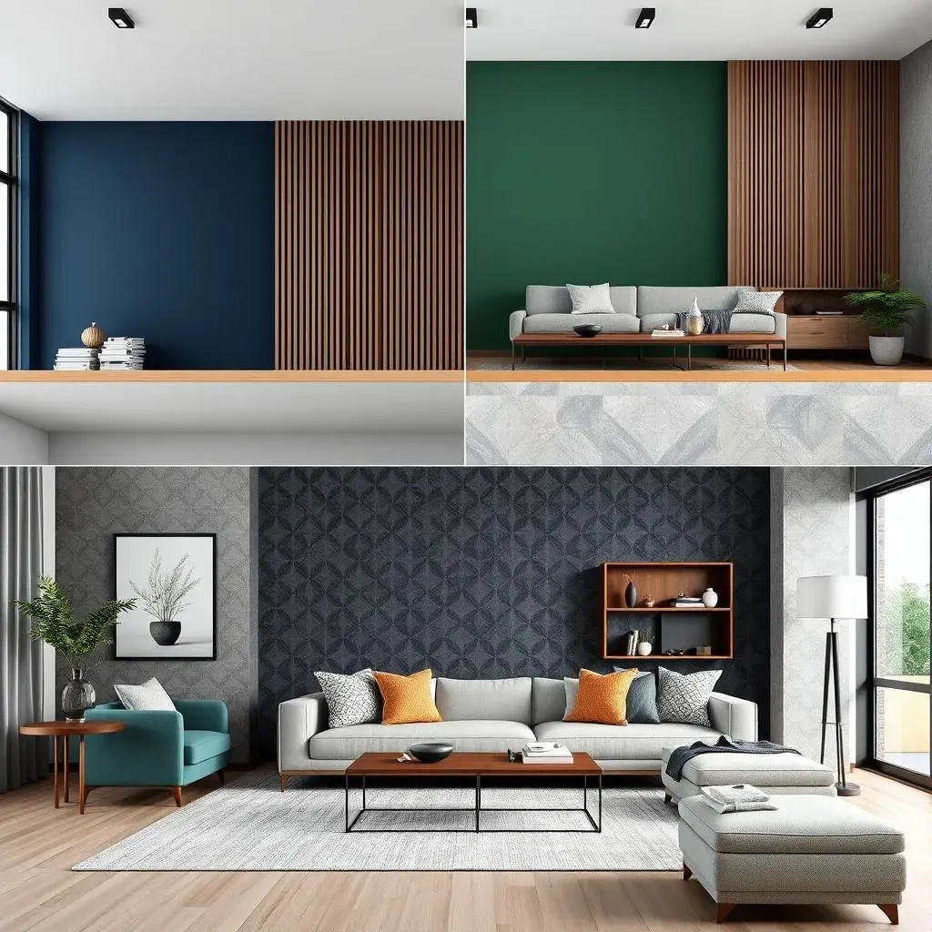 20+ Modern Living Room Paint Ideas with Accent Walls