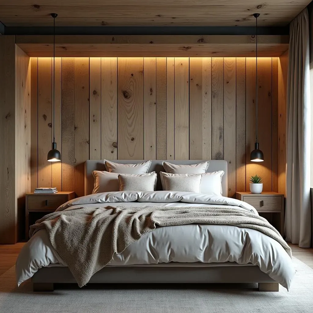 34 Master Bedroom Wood Accent Wall Ideas to Inspire You
