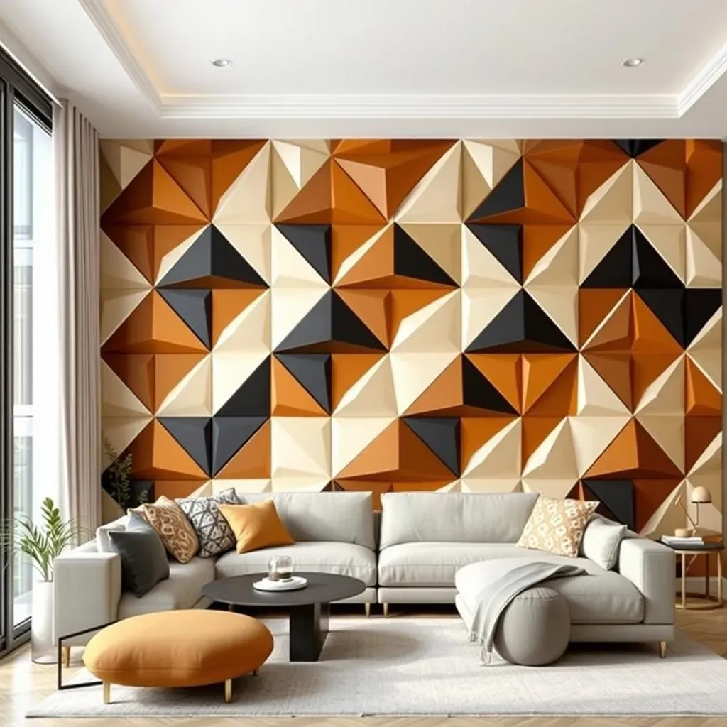 3D Accent Wall Ideas for Every Room: Living Room, Bedroom, and More