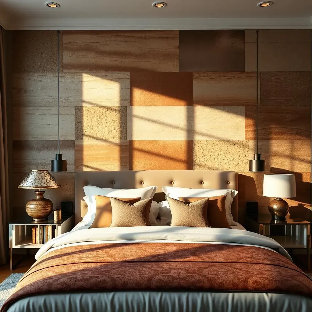 Amazing Accent Wall Ideas Behind Bed