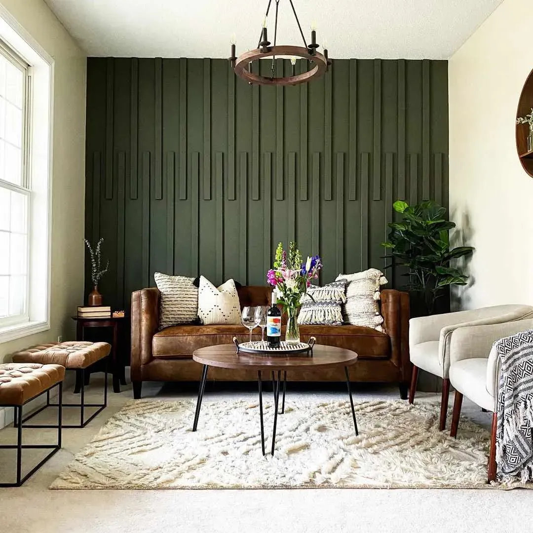 7 Smart accent wall ideas for small living room