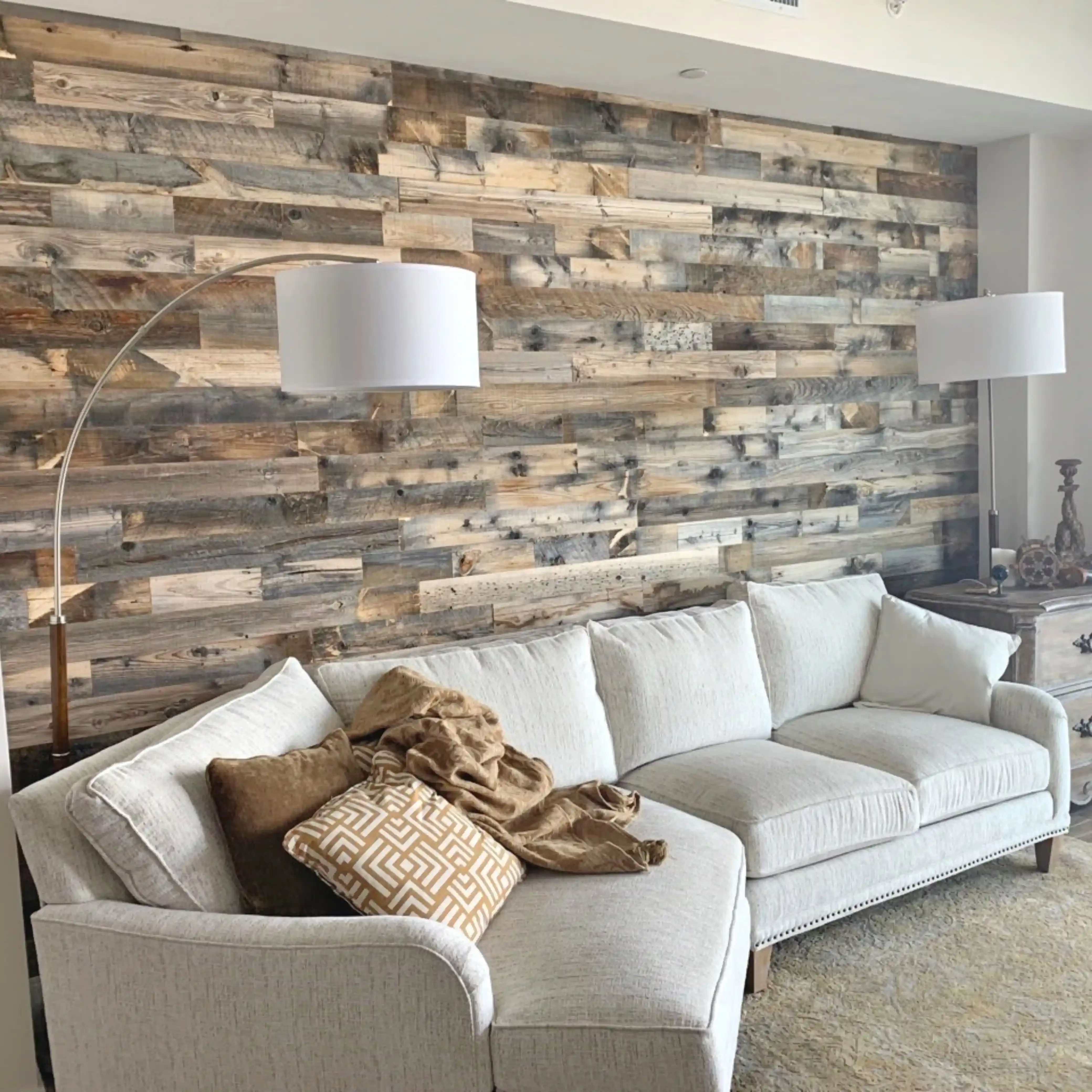 Master accent wall ideas living room 2023
