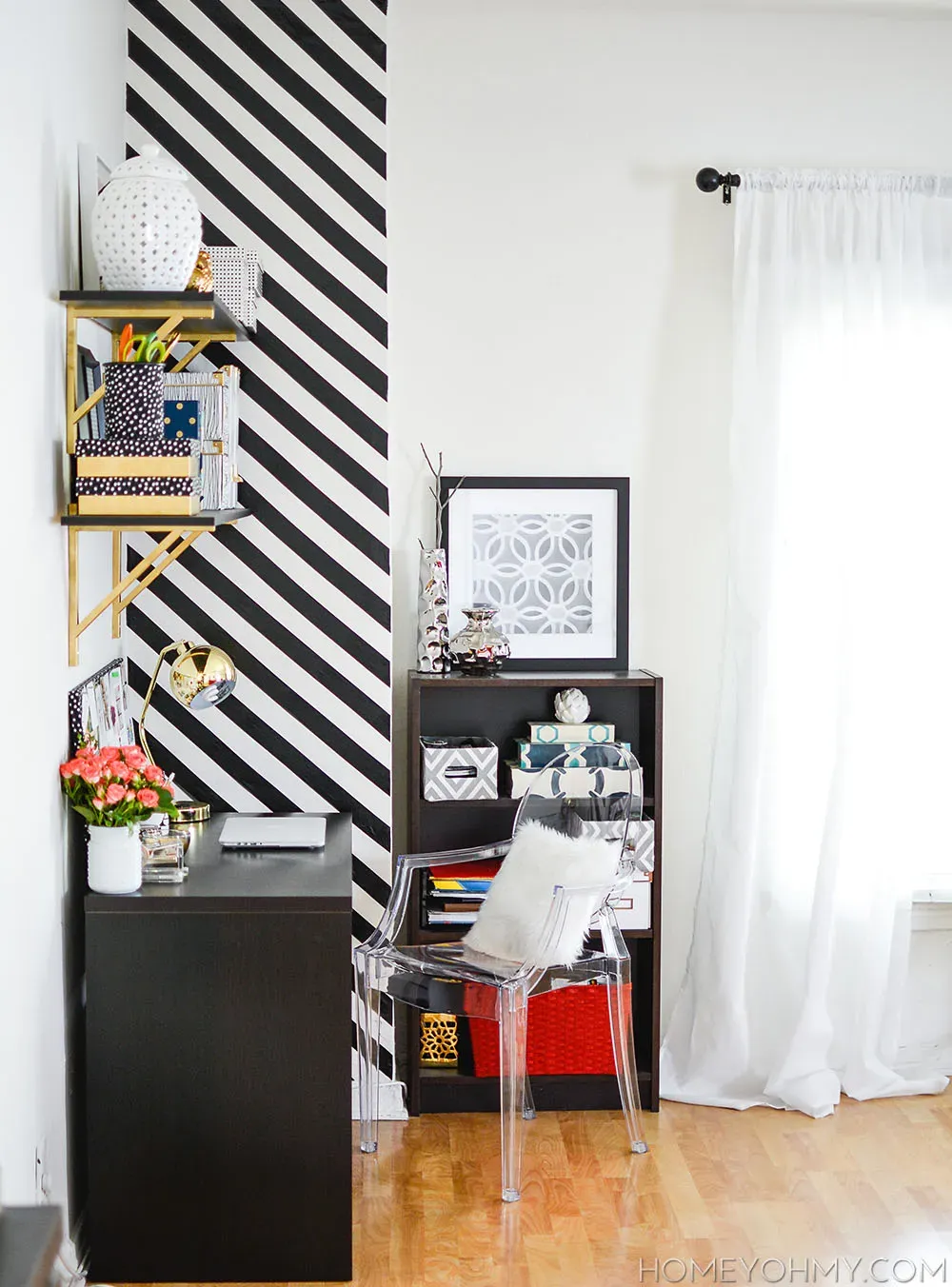 Stunning accent wall ideas without painting: Easy DIY
