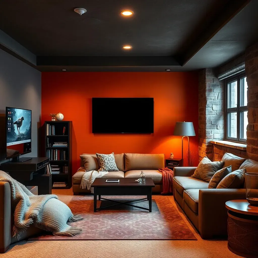 Amazing Accent Wall Paint Ideas for Basements