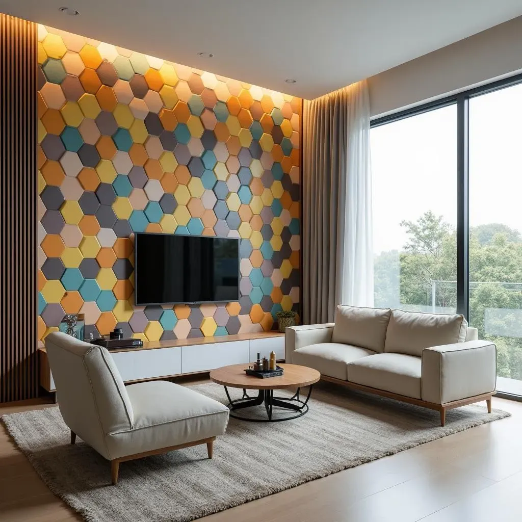 Amazing Accent Wall Tile Ideas Living Room: Ultimate Guide