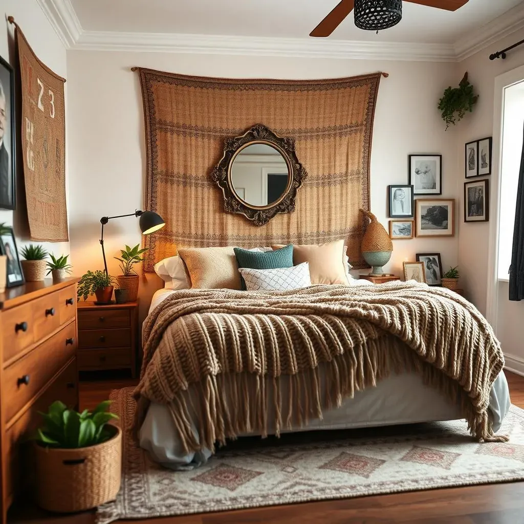 Accessorizing Your Bohemian Bedroom Accent Wall for a Complete Look