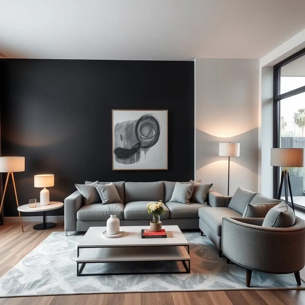 Avoiding Common Mistakes with a Black Accent Wall: Design Don'ts