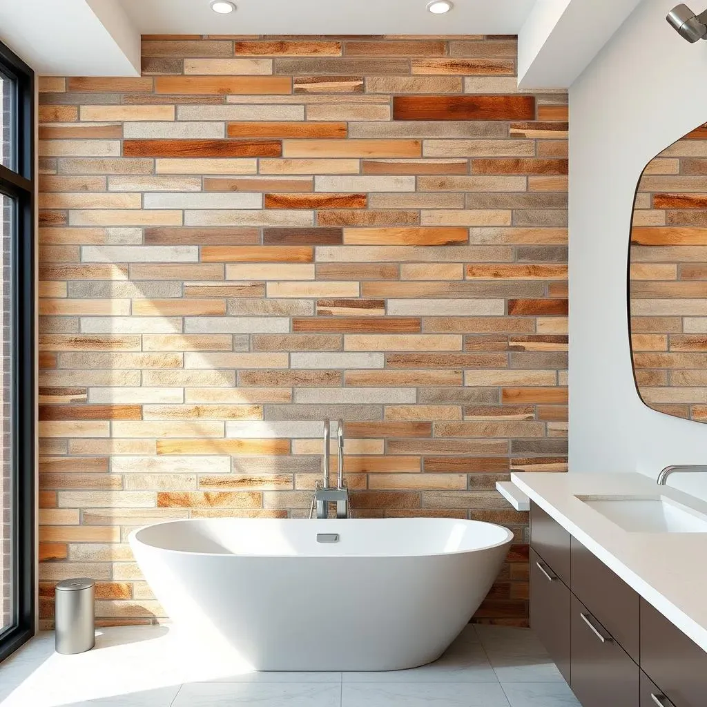 Bathroom Accent Wall Ideas: Exploring Materials and Placement
