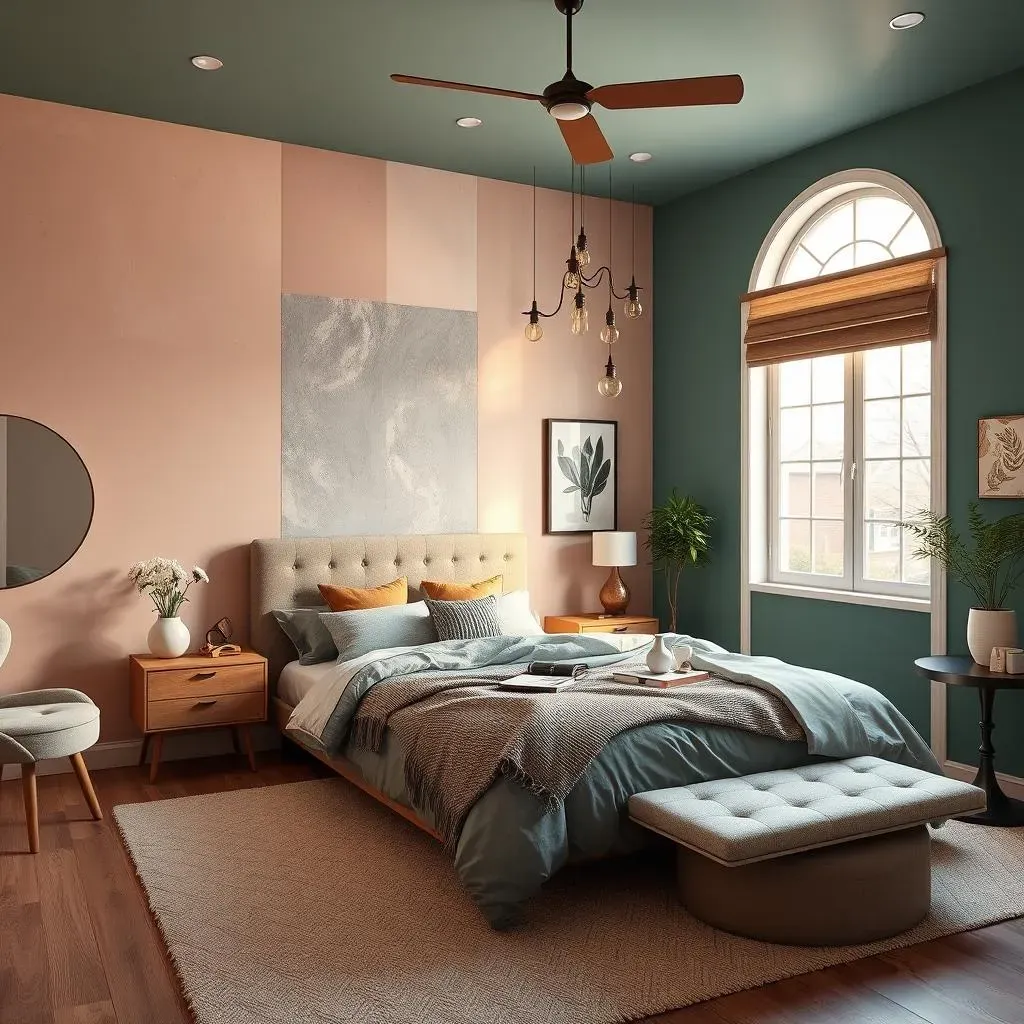 Amazing Bedroom Paint Color Ideas with Accent Wall