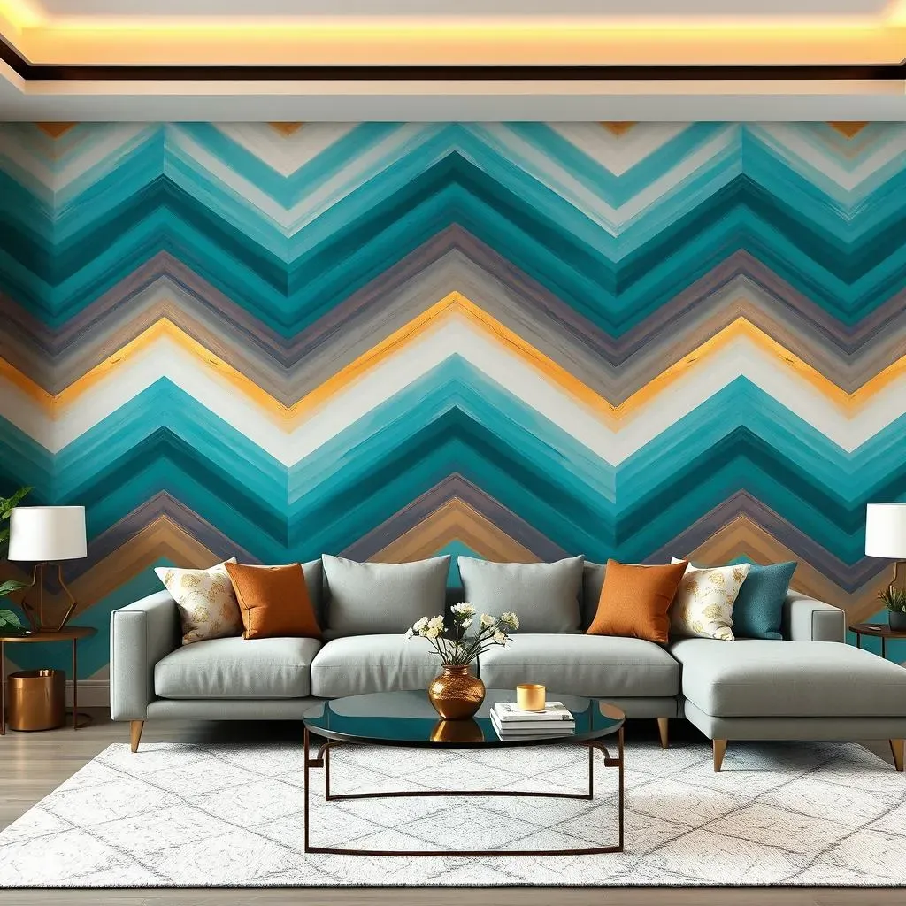 Beyond the Basics: Advanced Living Room Accent Wall Ideas with Paint