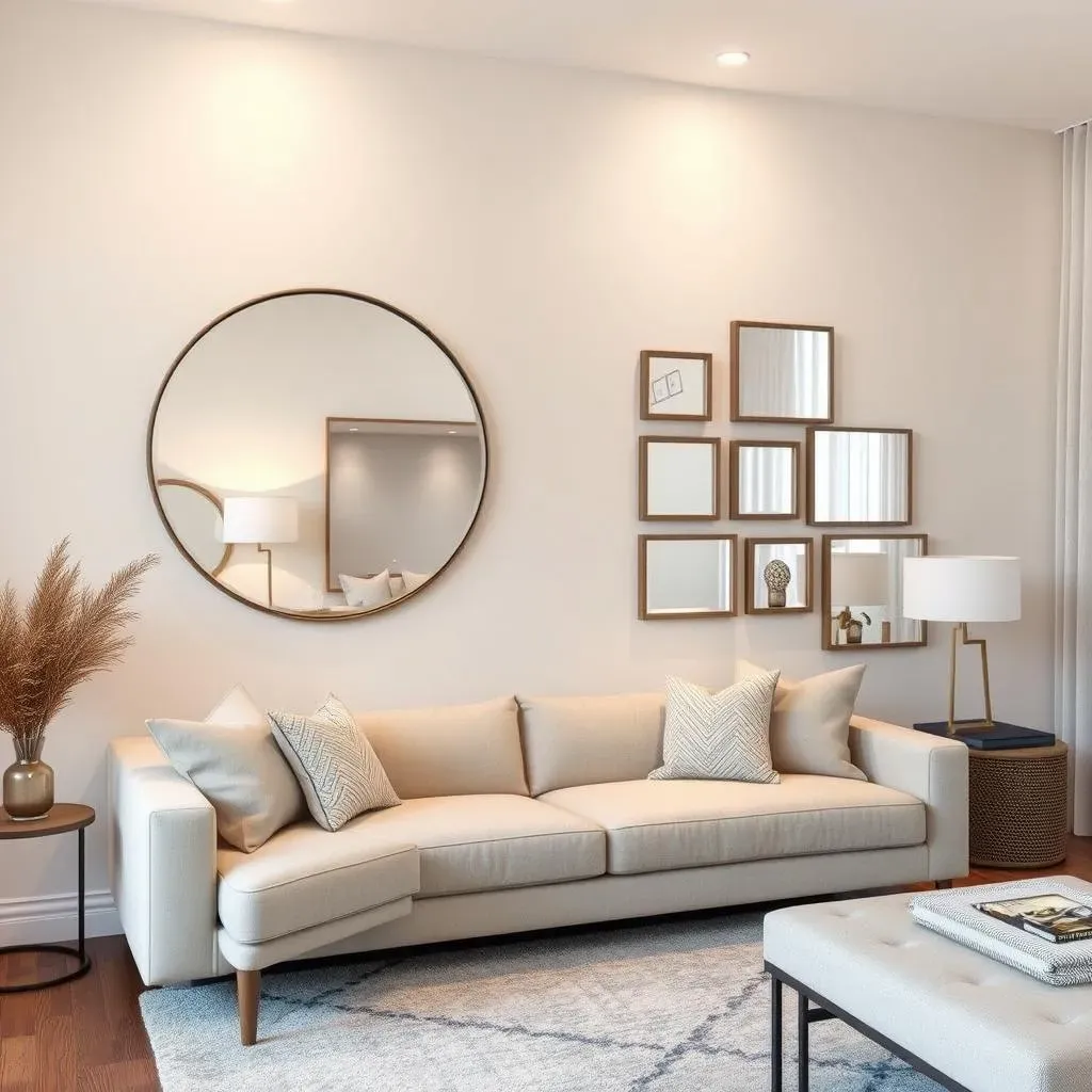 Beyond the Basics: Creative Living Room Accent Wall Ideas Using Mirrors