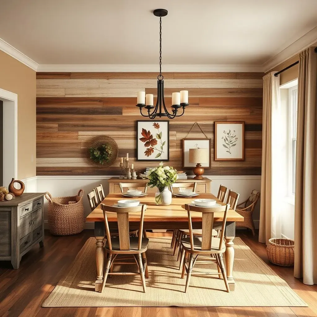 Beyond the Boards:  Adding Rustic Flair with Paint, Wallpaper, and More