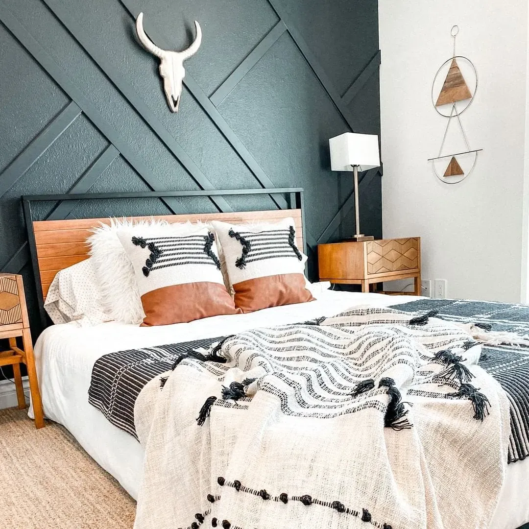 Beyond the Brush: Textured and Material Unique Accent Wall Ideas