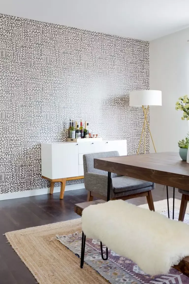 Beyond the Couch: Other Living Room Accent Wall Ideas with Wallpaper