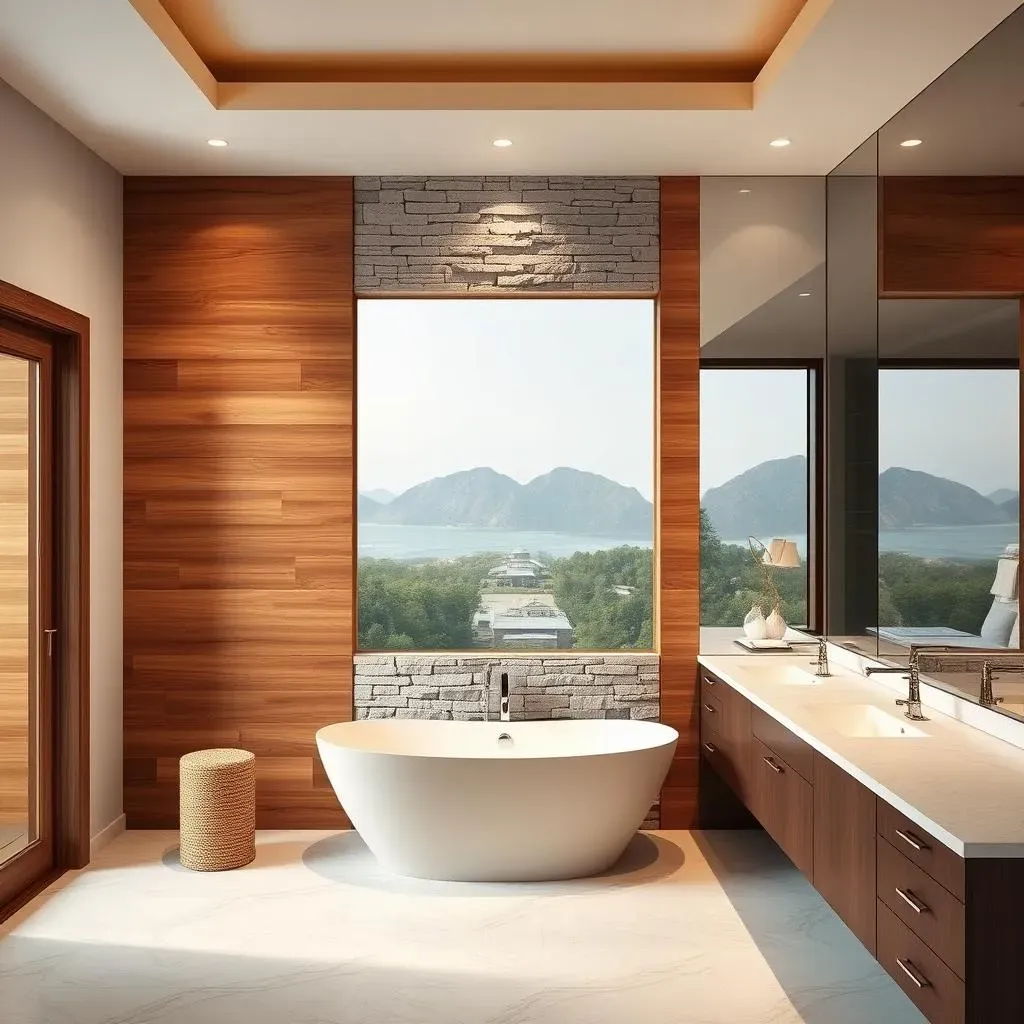 Beyond the Surface: Unique Master Bathroom Accent Wall Ideas
