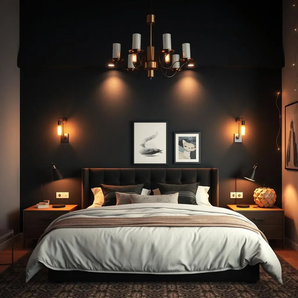 Black Accent Wall Ideas for a Dramatic Bedroom