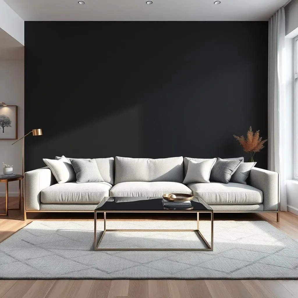 Black Accent Wall Ideas for Different Living Room Styles