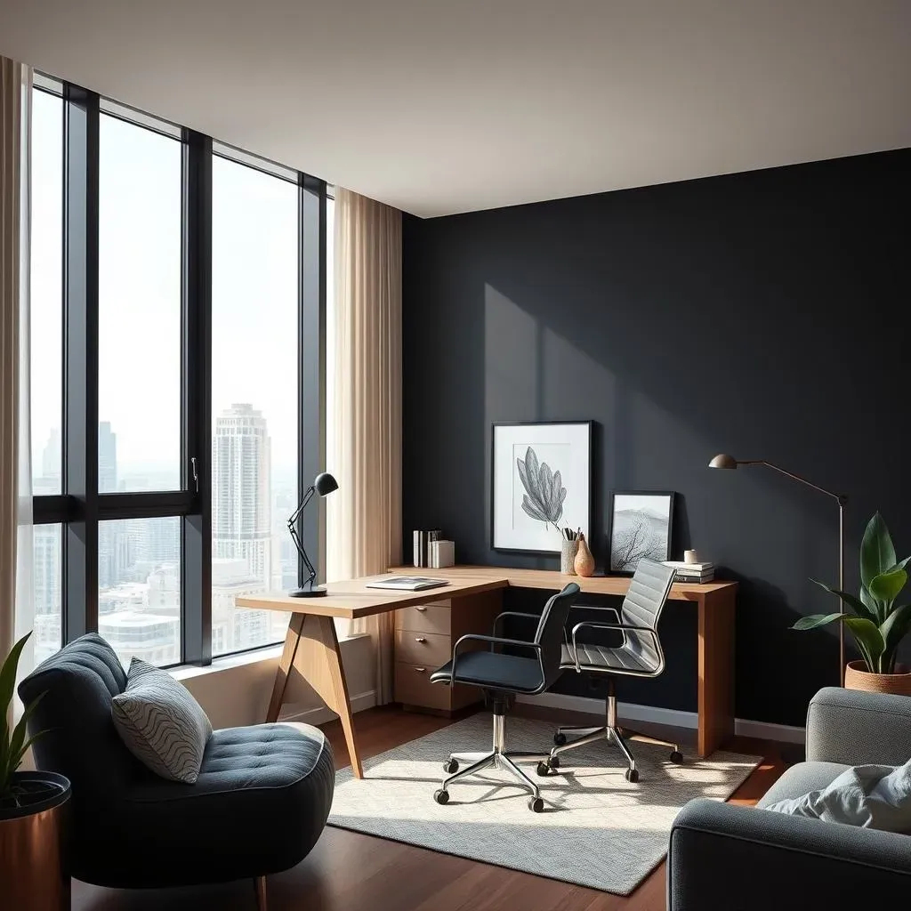 Ultimate Black Accent Wall Ideas for Office