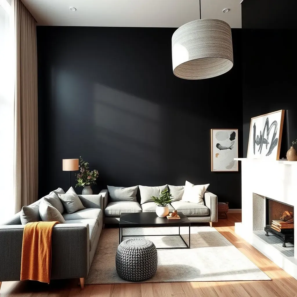 Amazing Black Accent Wall Ideas on a Budget