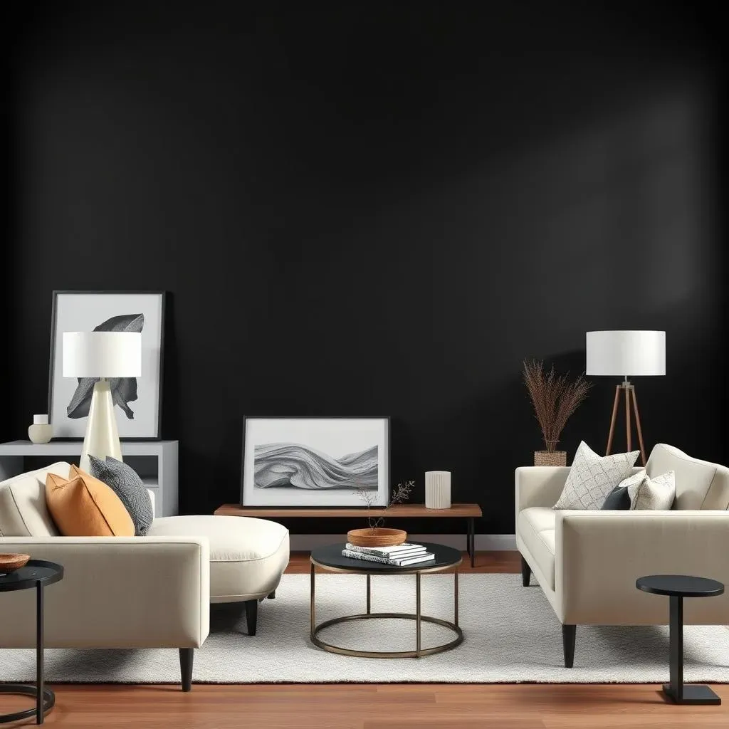 Black Accent Walls: A Bold Design Choice