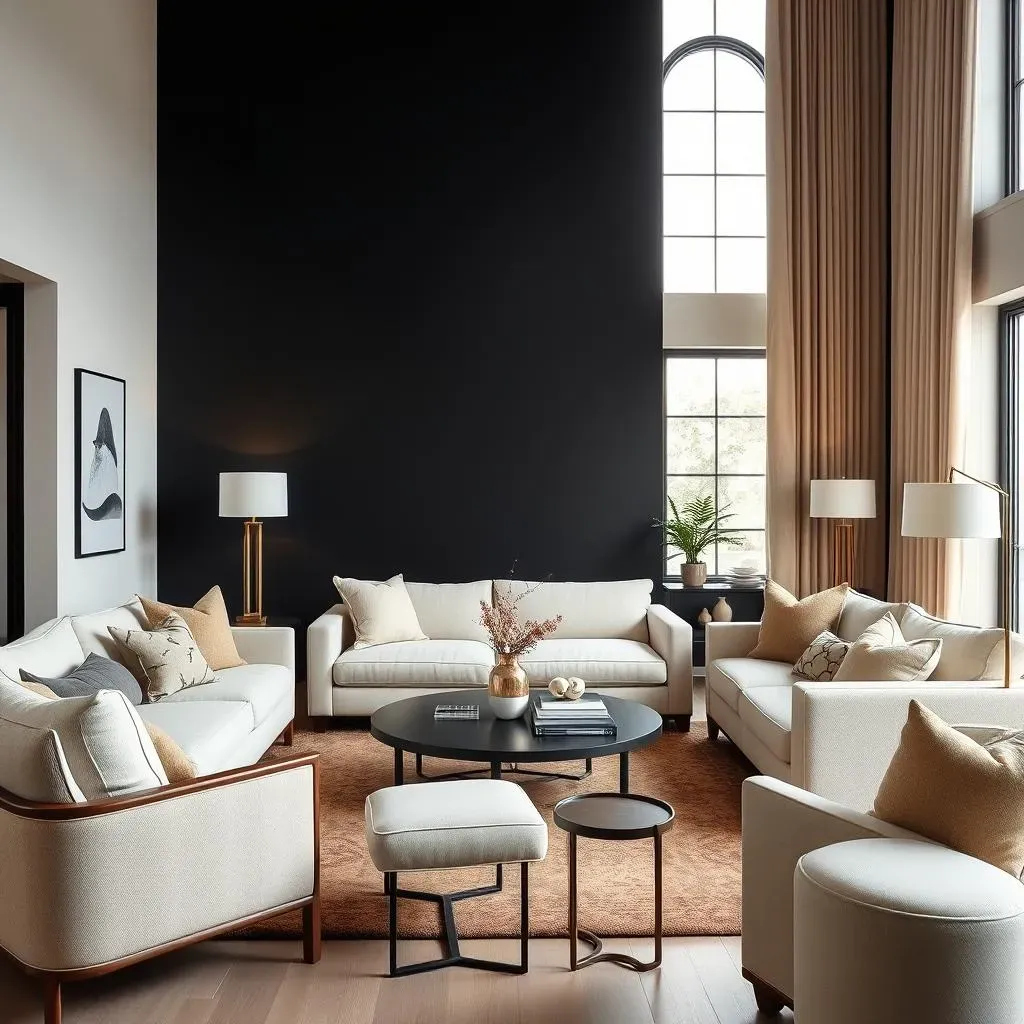 Black Accent Walls: Balancing Drama and Sophistication