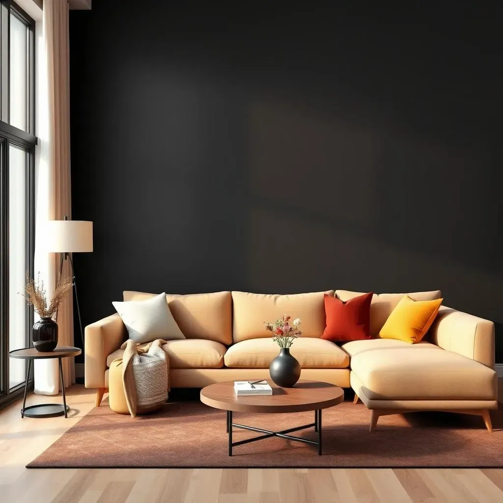 Stunning Black Accent Walls Living Room Ideas To Try Now