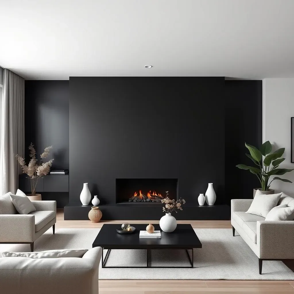 Black Fireplace Wall Ideas: Styles and Designs