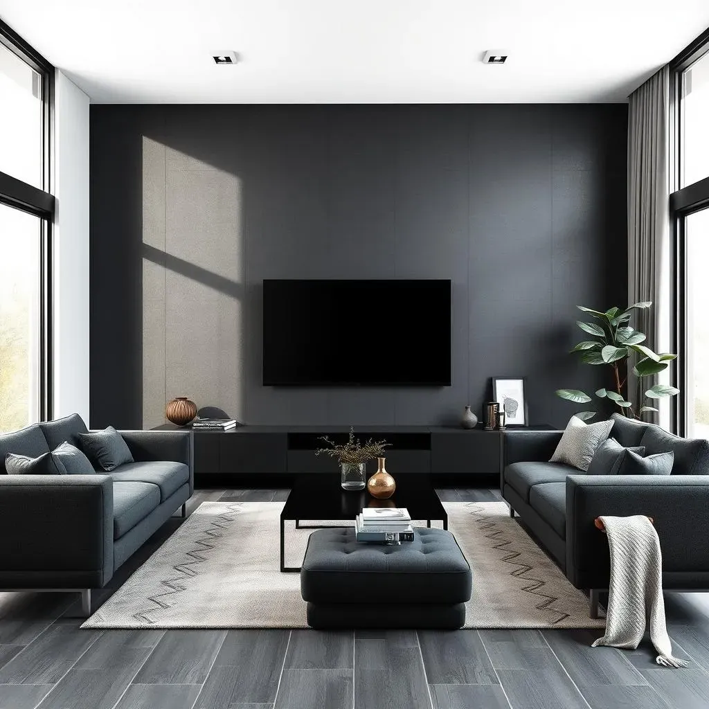 Stunning Black TV Accent Wall: The Ultimate Guide