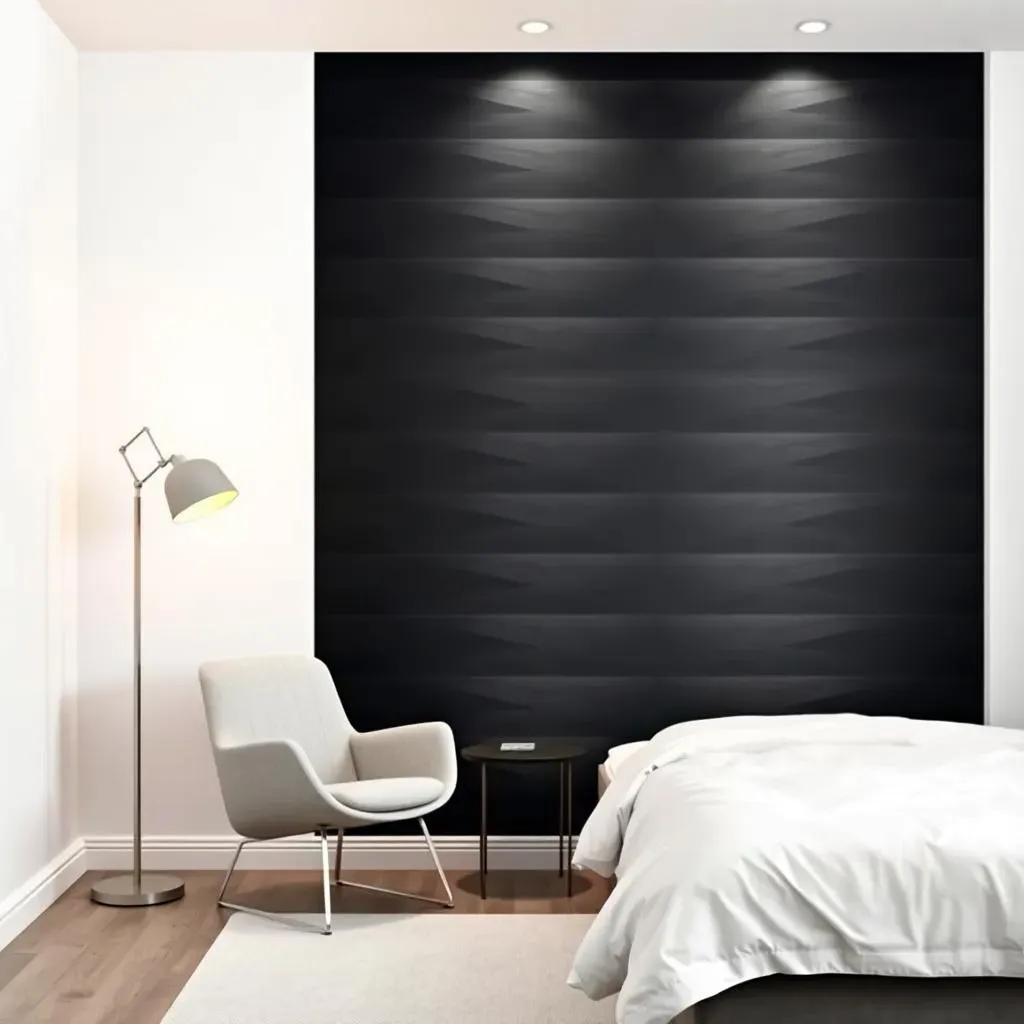 Black Wall Accent Bedroom: Design Ideas