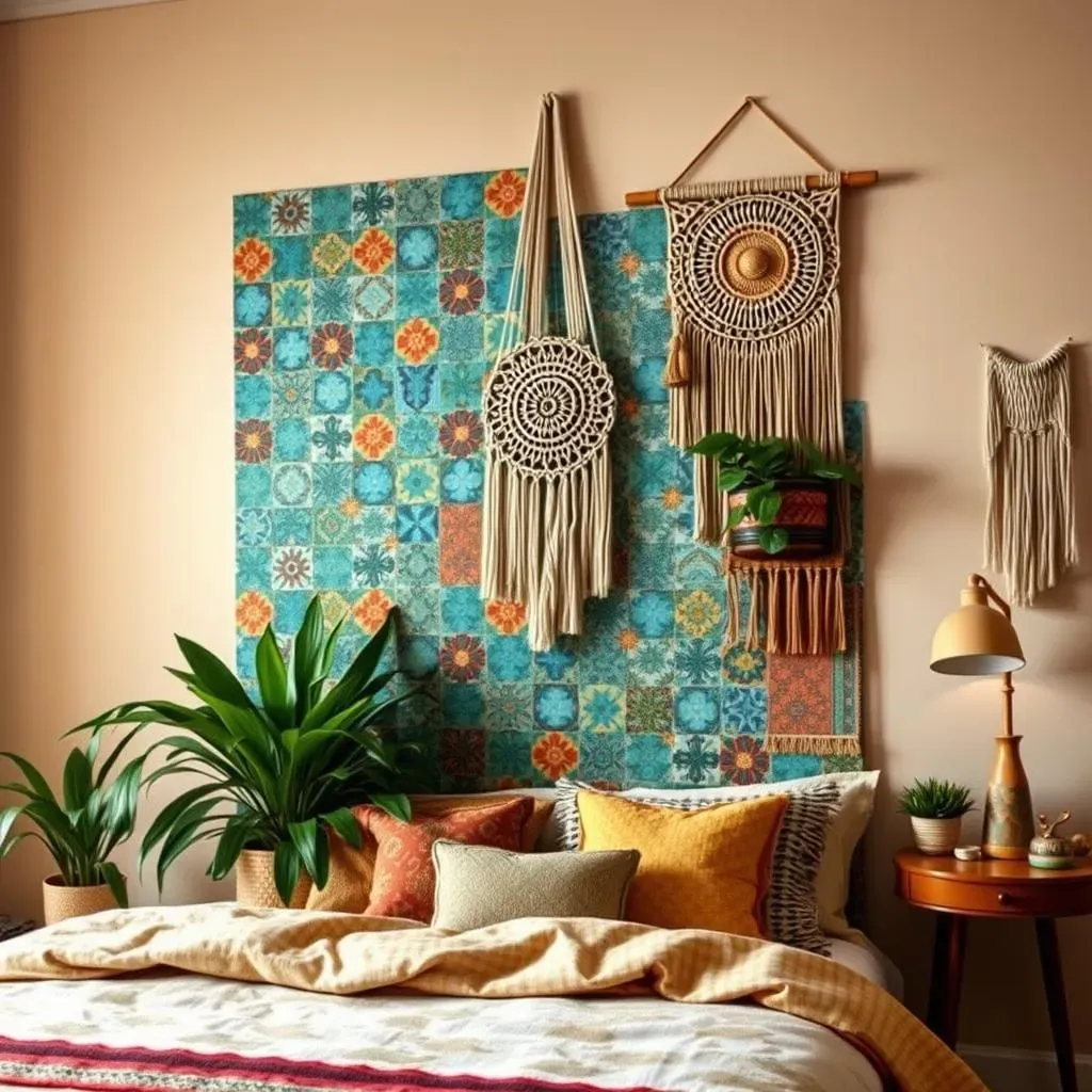 Ultimate Bohemian Bedroom Accent Wall Ideas