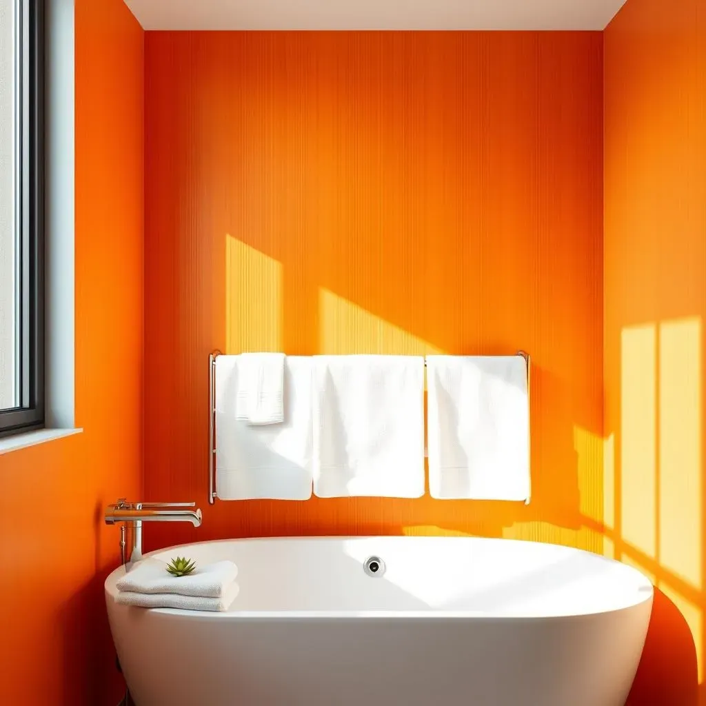 Bold and Colorful Accent Wall in Bathroom Ideas to Energize Your Space