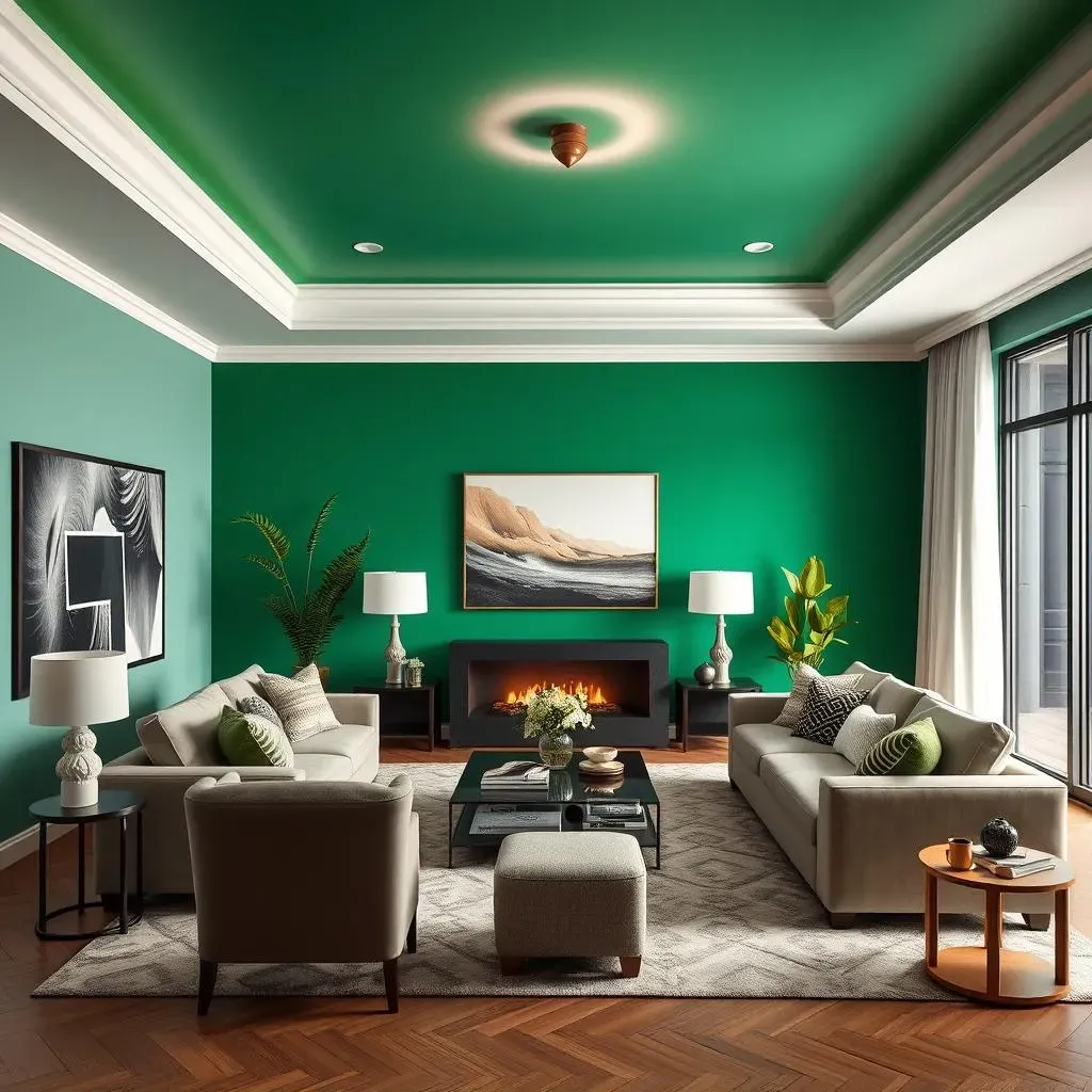 Bold & Beautiful: Living Room Accent Wall Color Ideas