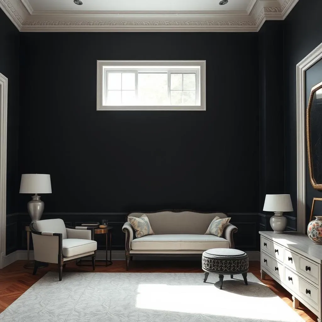 Bold Choices: Dark Accent Wall Paint Colors That Go With White