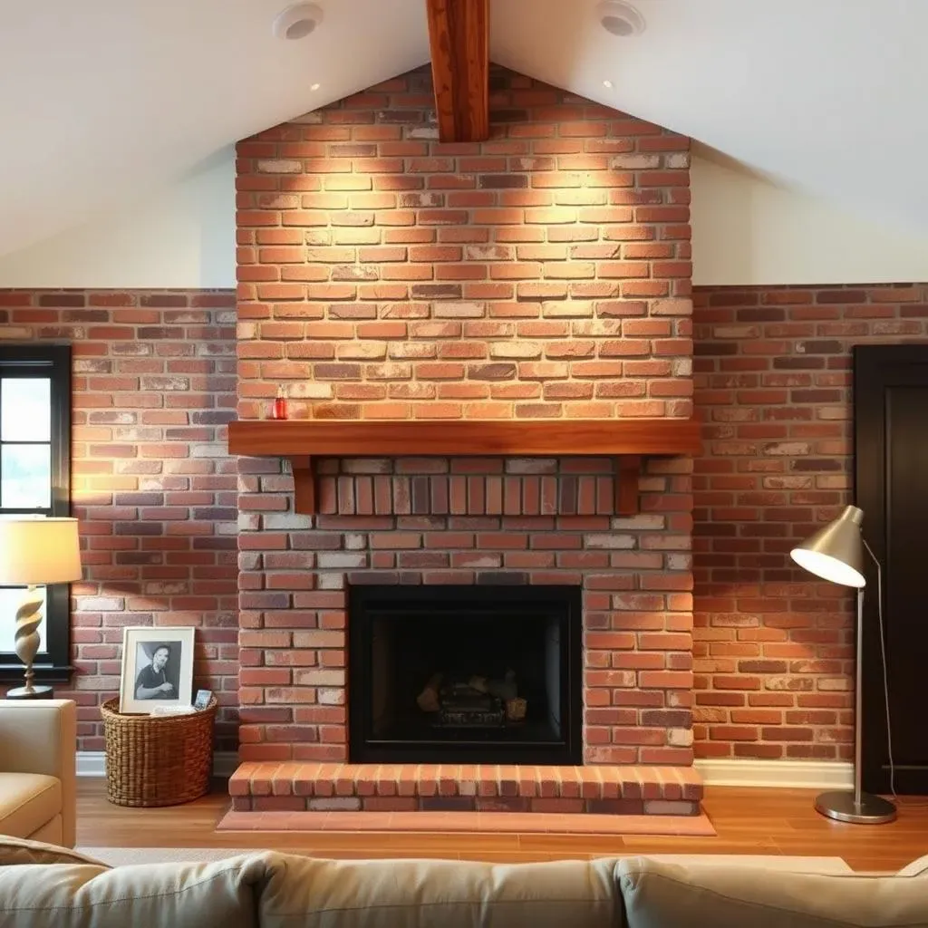 Brick Fireplace Accent Wall: Renovation and Makeover Tips