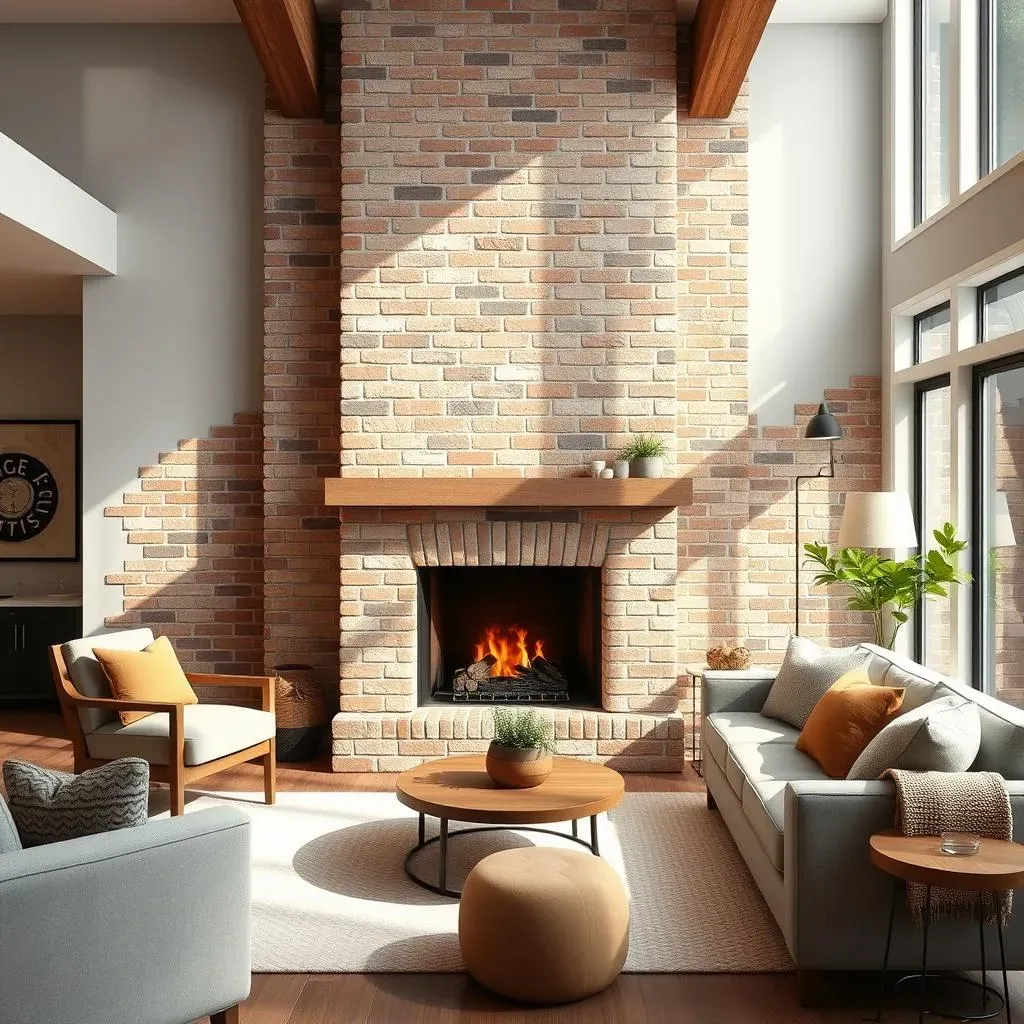 Stunning Brick Fireplace Accent Wall Ideas to Discover