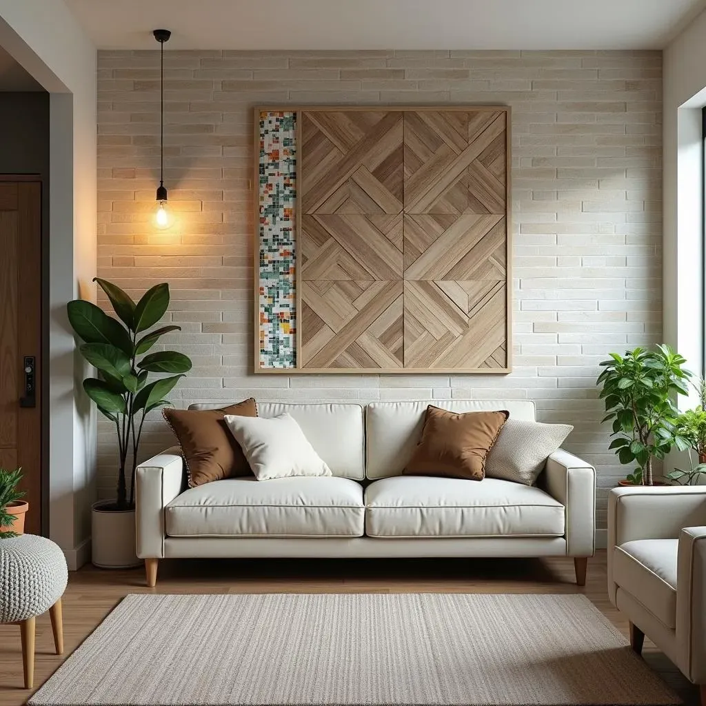 BudgetFriendly Accent Wall Tile Ideas for a Stunning Living Room