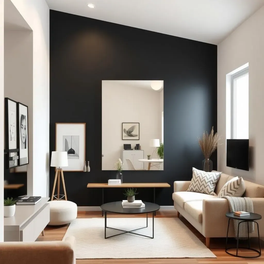 BudgetFriendly Black Accent Wall Ideas for Small Spaces