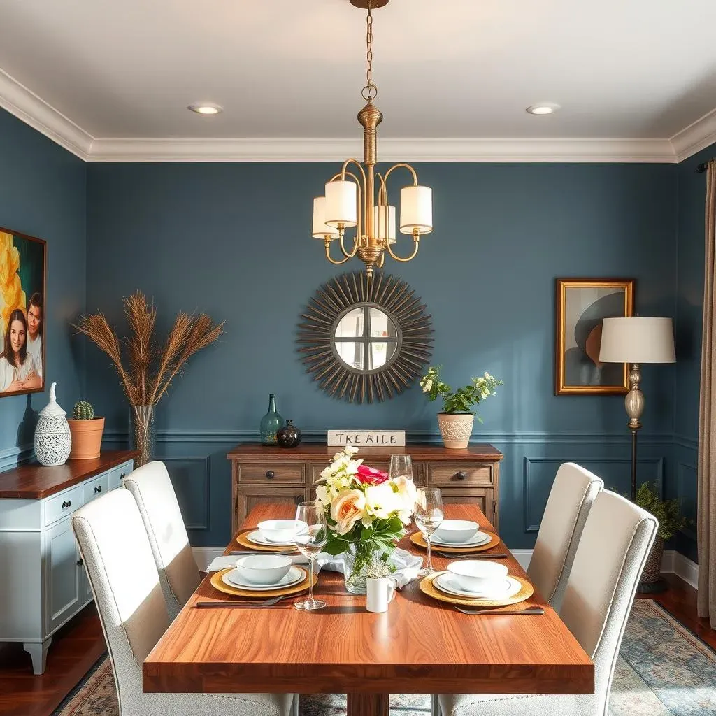 Amazing Cheap Dining Room Accent Wall Ideas