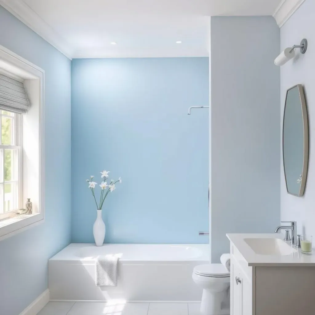 Choosing the Perfect Accent Wall Paint Color for Your Bathroom