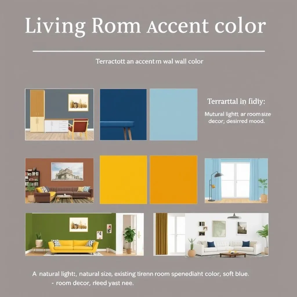 Choosing the Perfect Color for Your Living Room Accent Wall