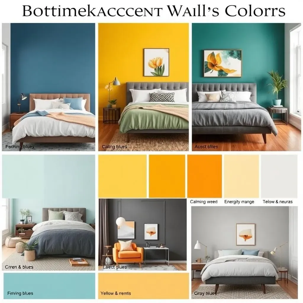 Choosing the Perfect Contemporary Bedroom Accent Wall Color