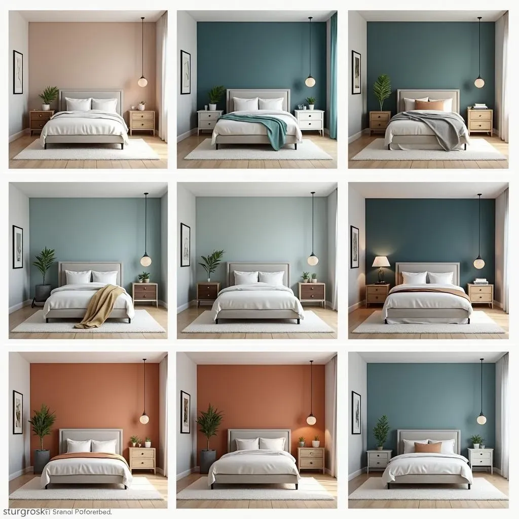 Choosing the Perfect Master Bedroom Accent Wall Colors