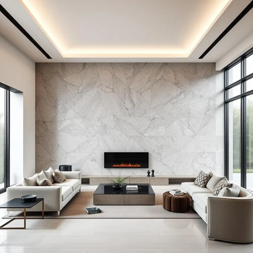 Choosing the Perfect Stone for Your Living Room Accent Wall