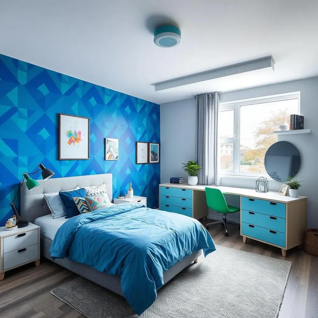 Choosing the Perfect Teenage Bedroom Accent Wall Color & Design