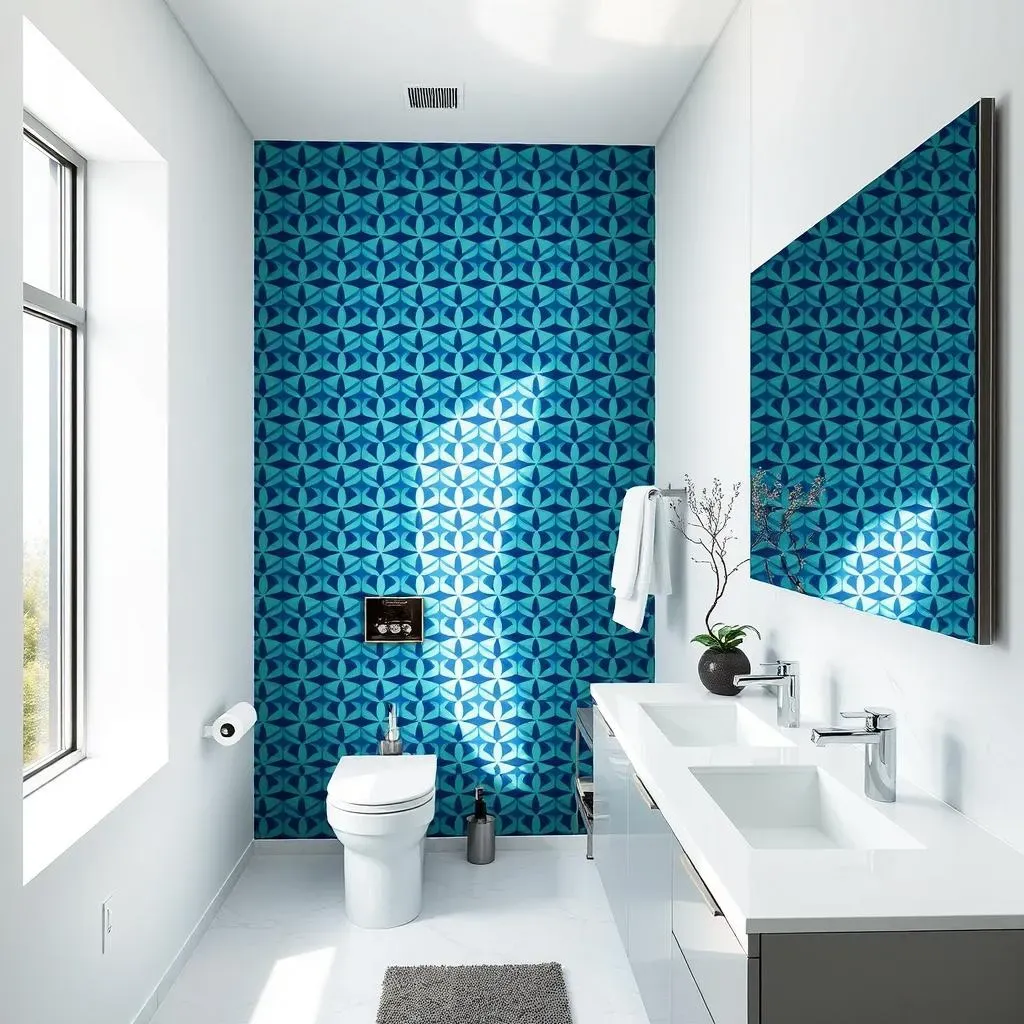 Choosing the Perfect Wallpaper for Your Bathroom Accent Wall