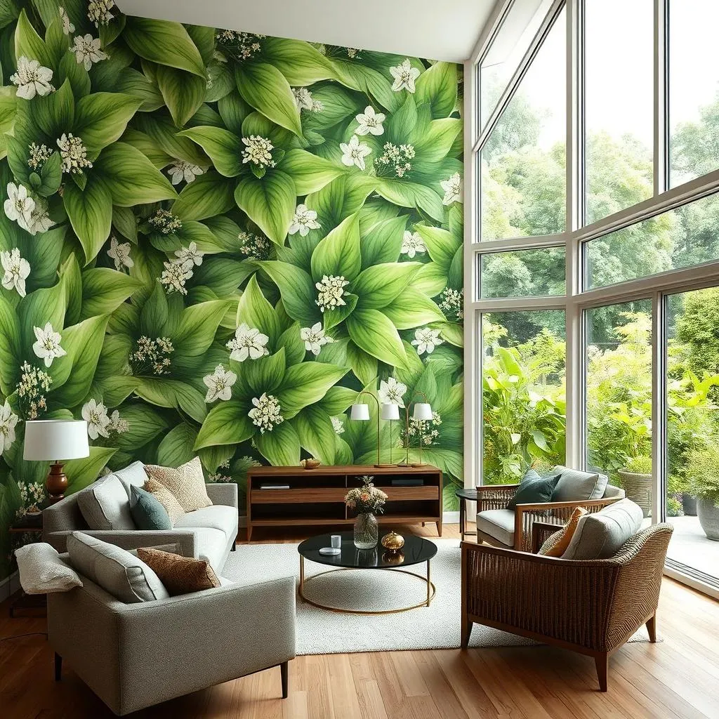 Choosing the Perfect Wallpaper for Your Living Room Accent Wall