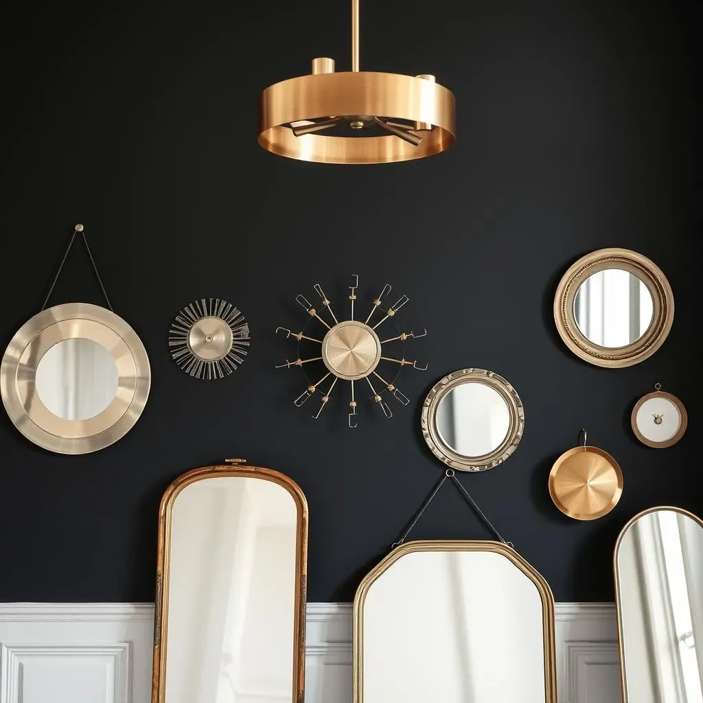 Choosing the Right Metal Accents for Your Black Wall