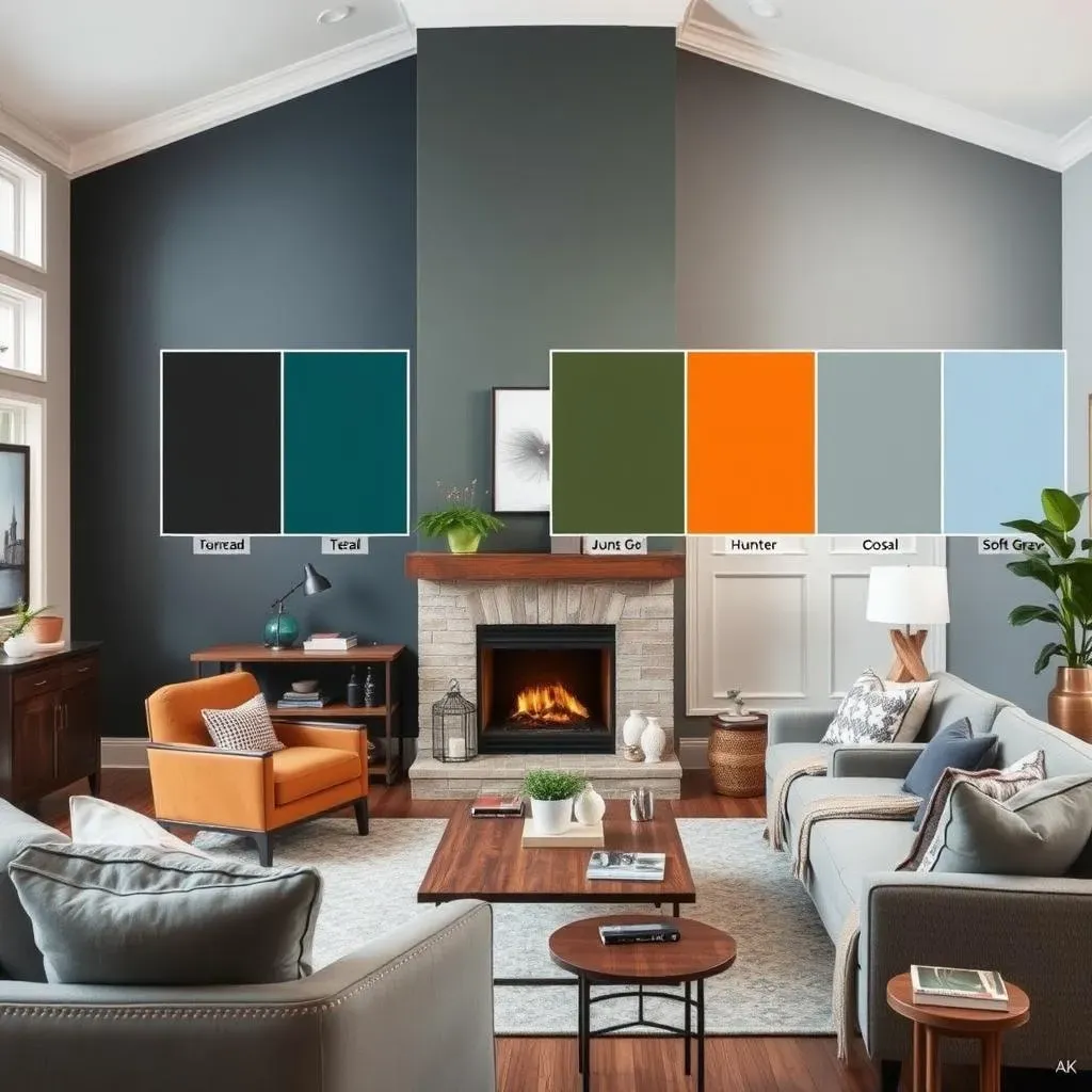 Choosing the Right Paint Color for Your Fireplace Accent Wall