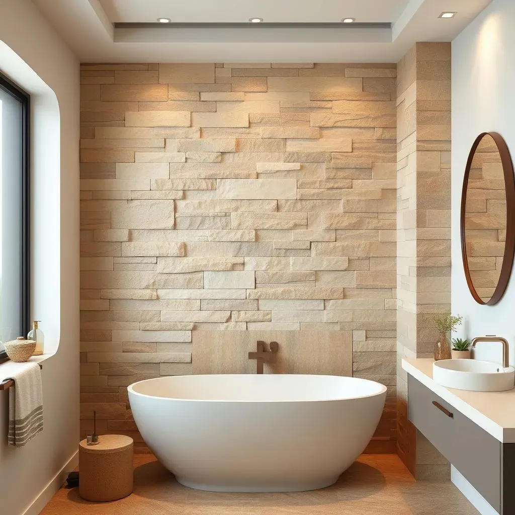 Choosing the Right Stone for Your Bathroom Accent Wall