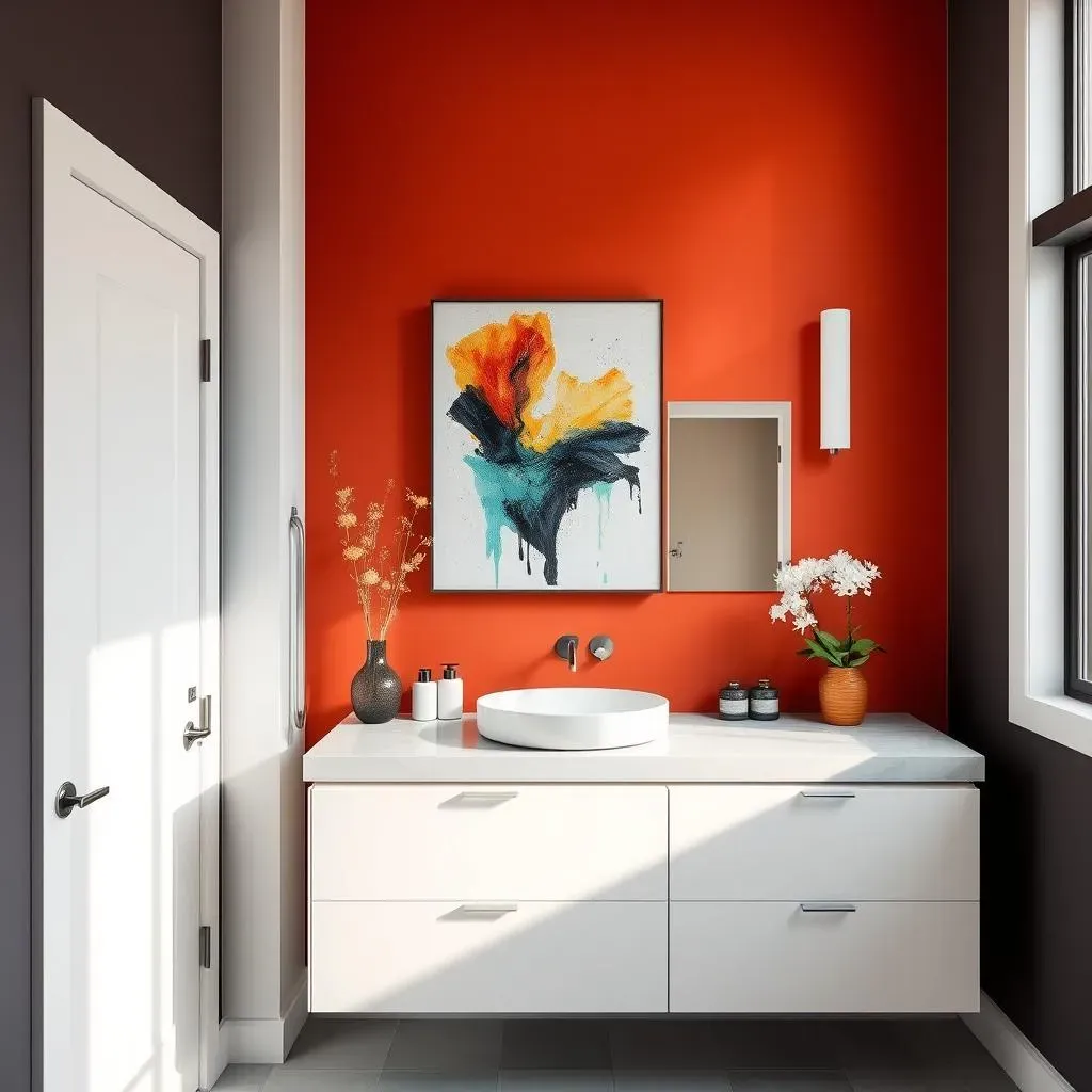 Choosing the Right Wall for Your Easy Bathroom Accent